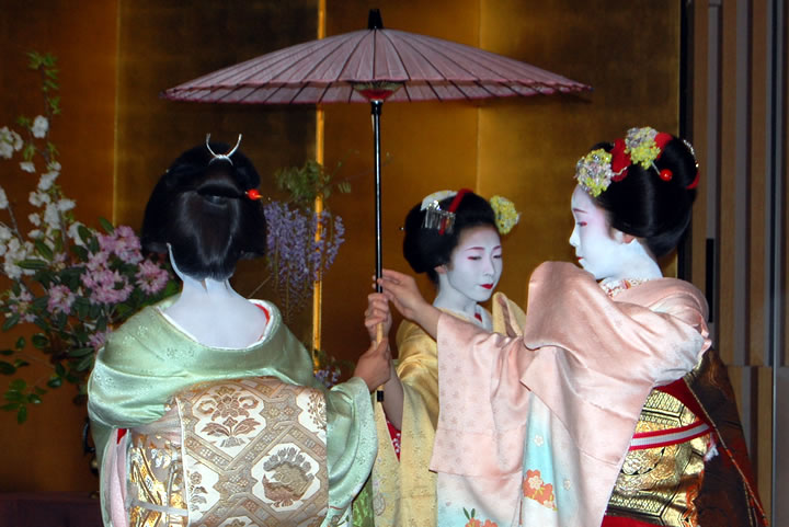 ILTM JAPAN2014　のウエルカムパーティの風景（京都市内ホテルにて）